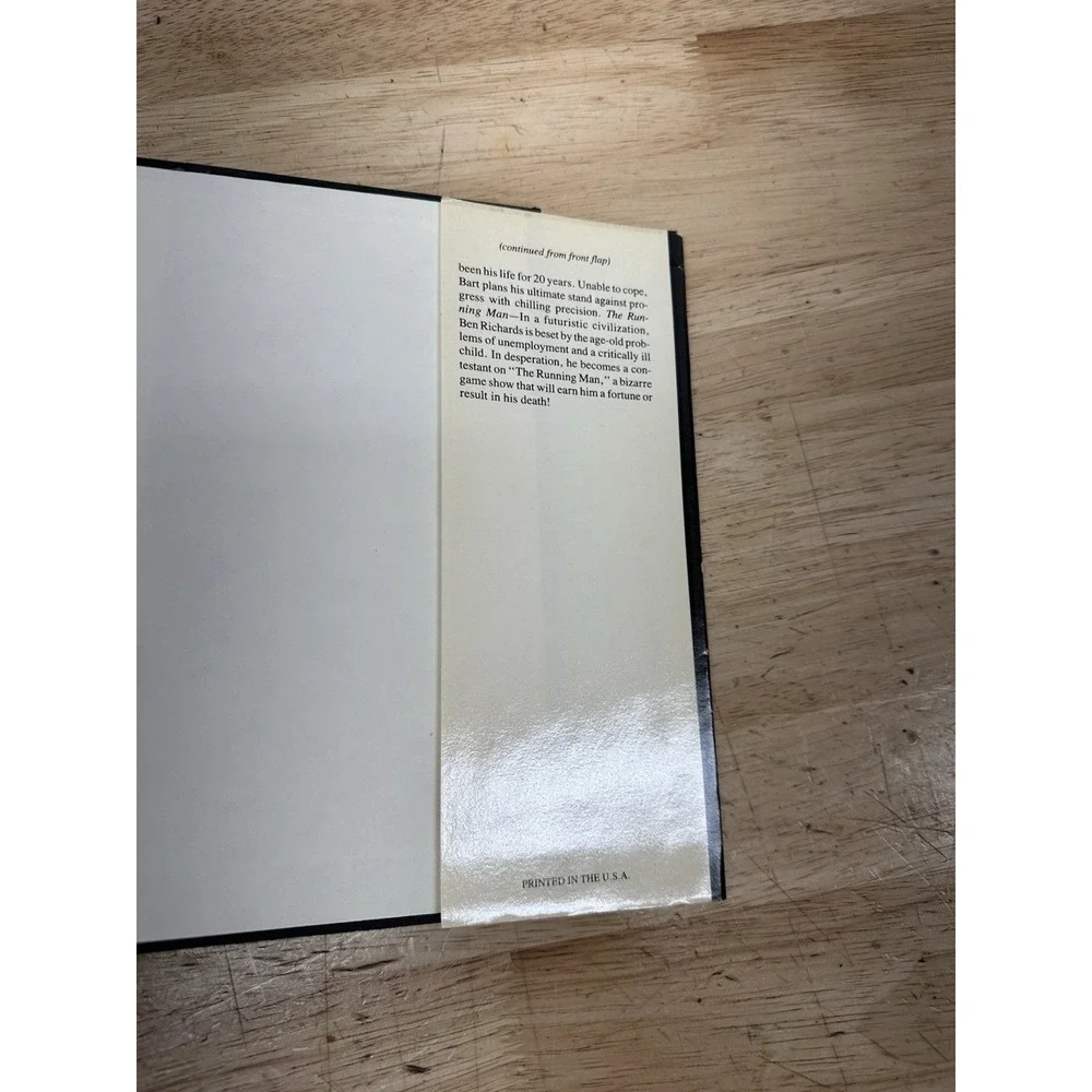Stephen King The Bachman Books Hardcover HC Book Club Edition 1985  Rage